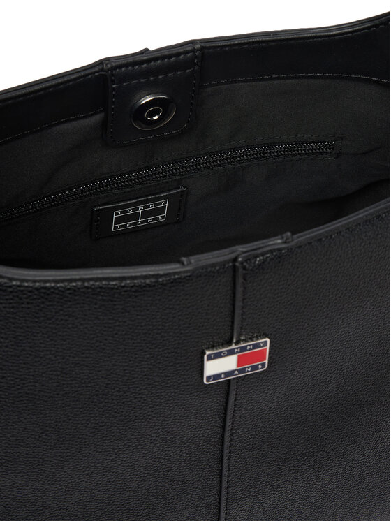 Tommy Jeans Kabelka Tommy Jeans Tjw City Bucket AW0AW19062 Černá