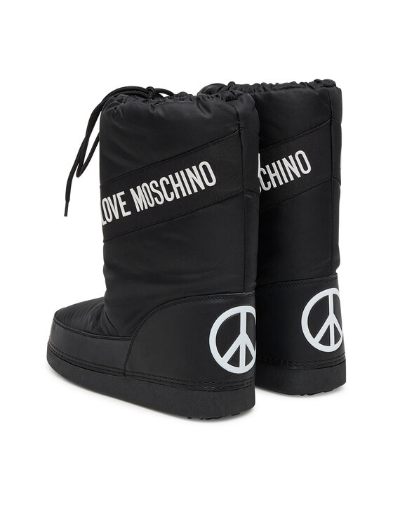 LOVE MOSCHINO Μπότες Χιονιού LOVE MOSCHINO JA24032G0NISA000 Μαύρο