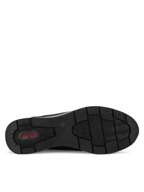 Rieker Polobotky Rieker N9301-00 Černá