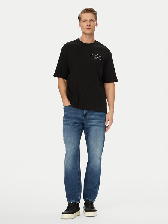 Calvin Klein Jeans Calvin Klein Jeans Camiseta LV04RE828G Negro Regular Fit