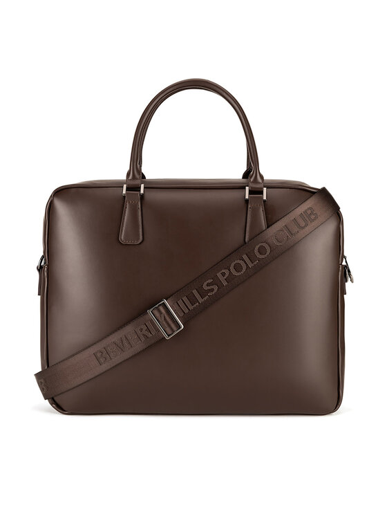 Beverly Hills Polo Club Чанта за лаптоп Beverly Hills Polo Club CWBEO-BHPC-L-016-07. Тъмнокафяв