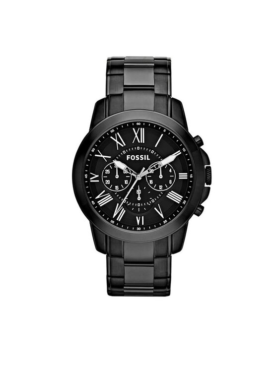 Fossil Zegarek Fossil Grant FS4832 Czarny