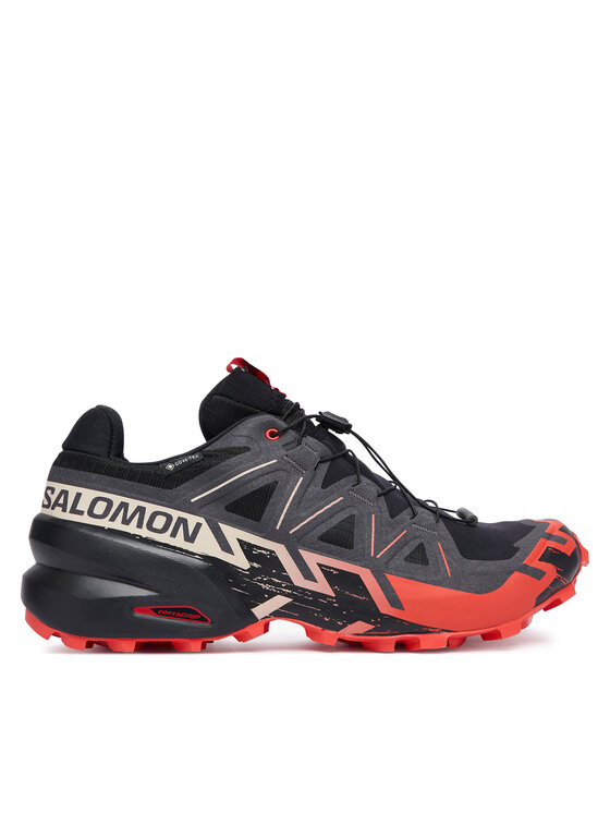 Salomon Маратонки за бягане Salomon Speedcross 6 Gore-Tex L49226000 Черен
