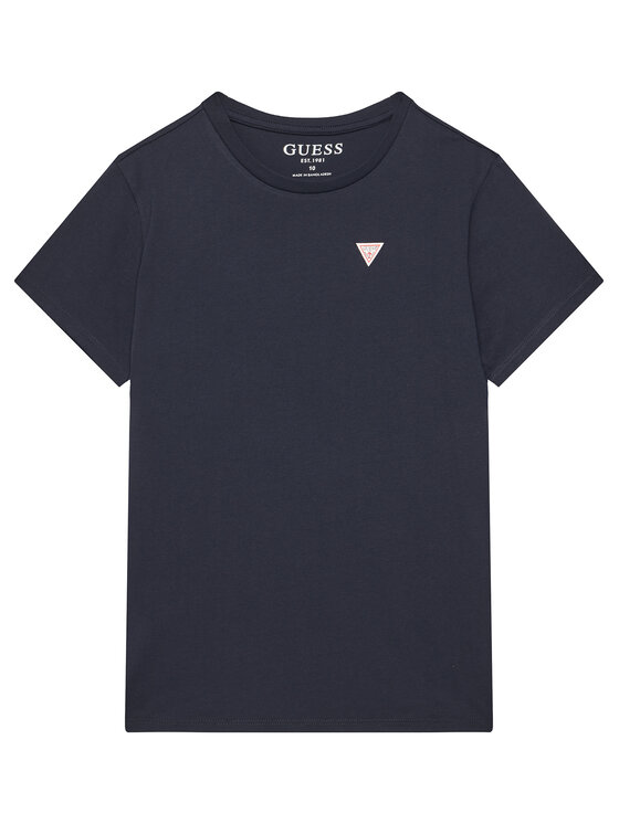 Guess Guess Футболка L5YI38 K5M20 Cиній Regular Fit