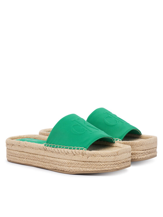 Calvin Klein Espadrilės Calvin Klein Ebeth HW0HW02894 Žalia