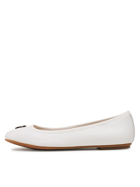 Tommy Hilfiger Balerinke Tommy Hilfiger Round Th Ballerina FW0FW07132 Bela