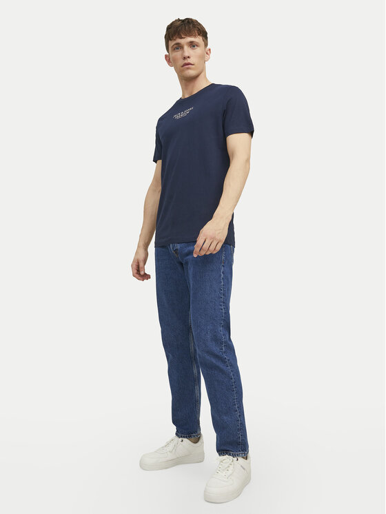 Jack & Jones Jack & Jones Camiseta Archie 12217167 Azul marino Regular Fit
