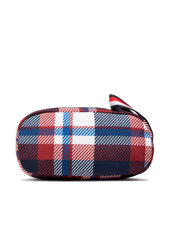 Tommy Hilfiger Kosmētikas somiņa Tommy Hilfiger Th Established Check Washbag AM0AM07825 Daudzkrāsains