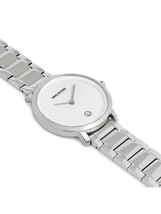 GINO ROSSI Hodinky Gino Rossi Gr Women Watch 02032211 Strieborná