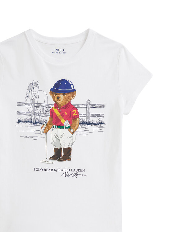 Polo Ralph Lauren Polo Ralph Lauren Camiseta 313A96120001 Blanco Regular Fit