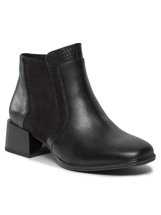 Caprice Členková obuv Caprice 9-25339-41 Čierna