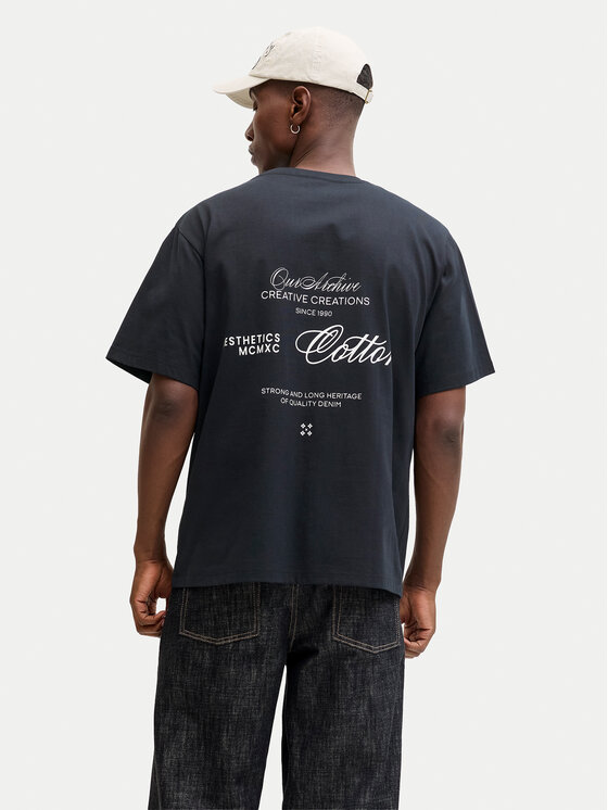Jack & Jones Jack & Jones Camiseta Roar 12288099 Negro Regular Fit