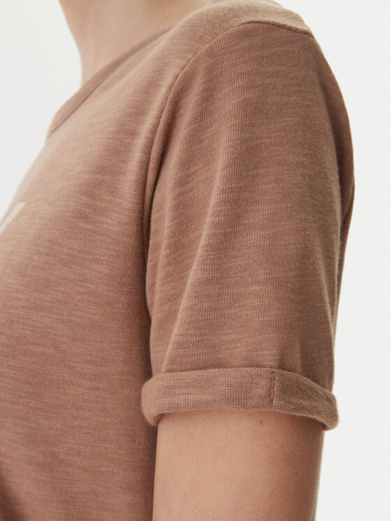 Roxy Roxy Camiseta ERJZT06024 Marrón Regular Fit