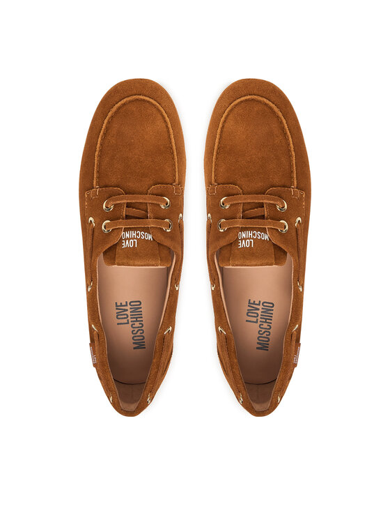 LOVE MOSCHINO Мокасини LOVE MOSCHINO JA10101G1OIG0200 Коричневий