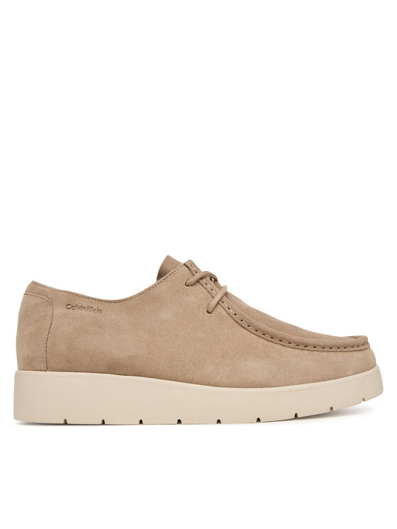 Calvin Klein Zapatos hasta el tobillo Calvin Klein Hybrid City Lug Apron Su HM0HM02258 Crema