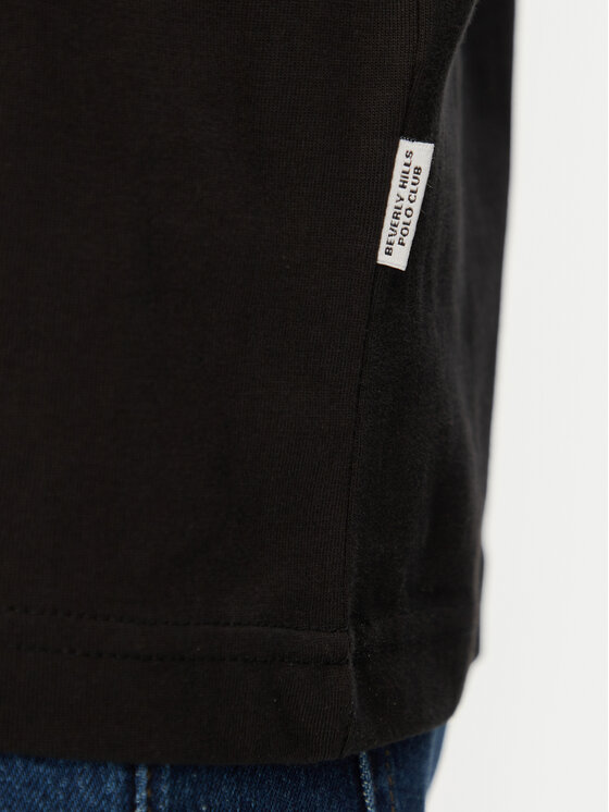 Beverly Hills Polo Club Beverly Hills Polo Club Футболка P-SS26M-TS1290 Чорний Regular Fit
