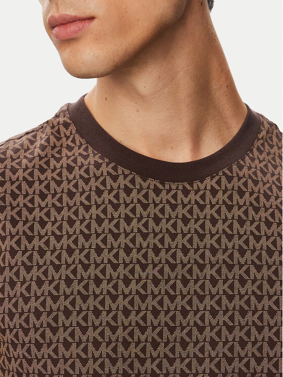MICHAEL Michael Kors MICHAEL Michael Kors Camiseta CS5529A5KS Marrón oscuro Regular Fit