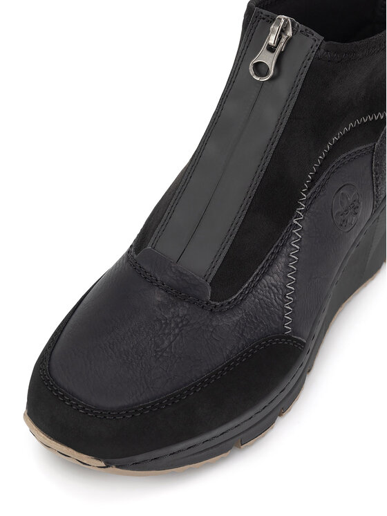 Rieker Sneakersy Rieker N6361-00 Černá