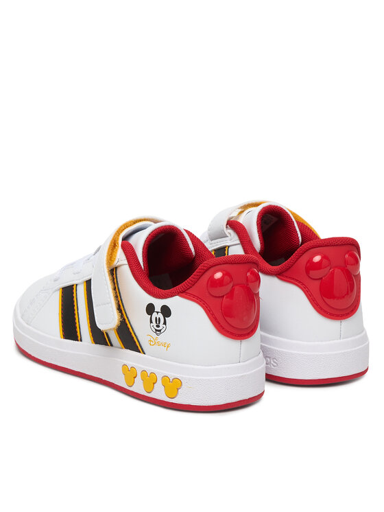 adidas Снікерcи adidas Grand Court Mickey El K JQ8067 Білий