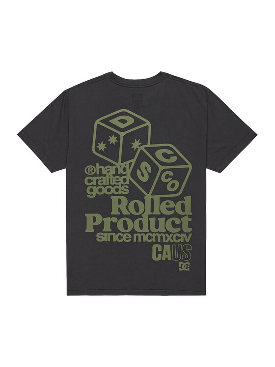 DC Shoes DC Shoes Camiseta High Rollin EDYZT04367 Negro Regular Fit