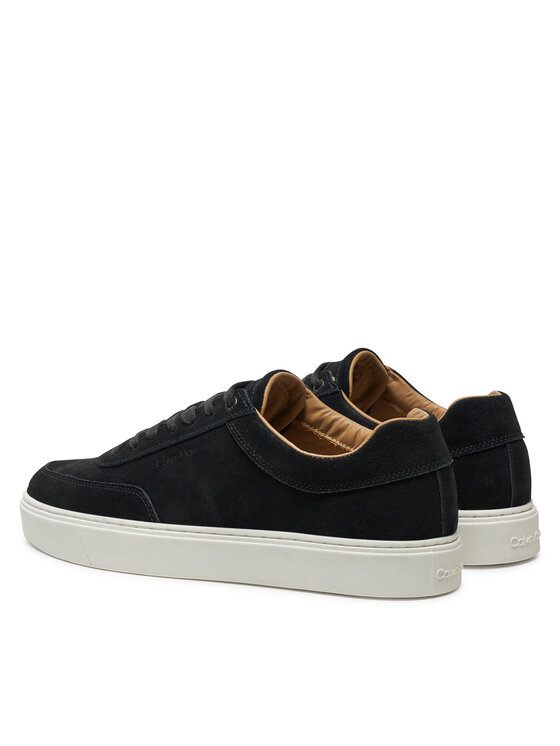 Calvin Klein Сникърси Calvin Klein Lace Up Suede HM0HM01792 Черен