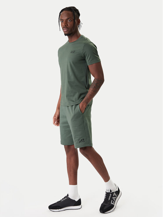 EA7 Emporio Armani EA7 Emporio Armani Športne kratke hlače 8NPS65 PJVRZ U7260 Zelena Regular Fit