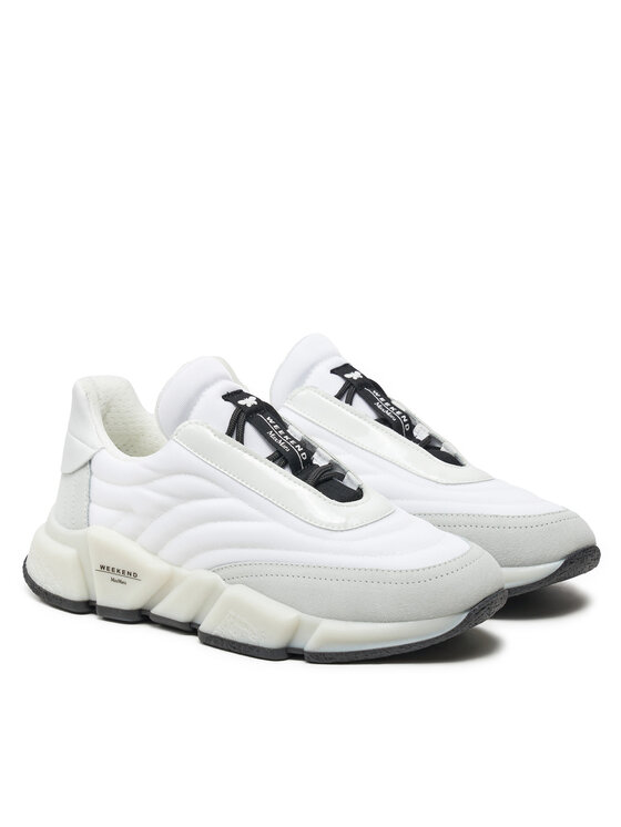 Weekend Max Mara Sneakersy Weekend Max Mara Manawe 24257661146 Biela