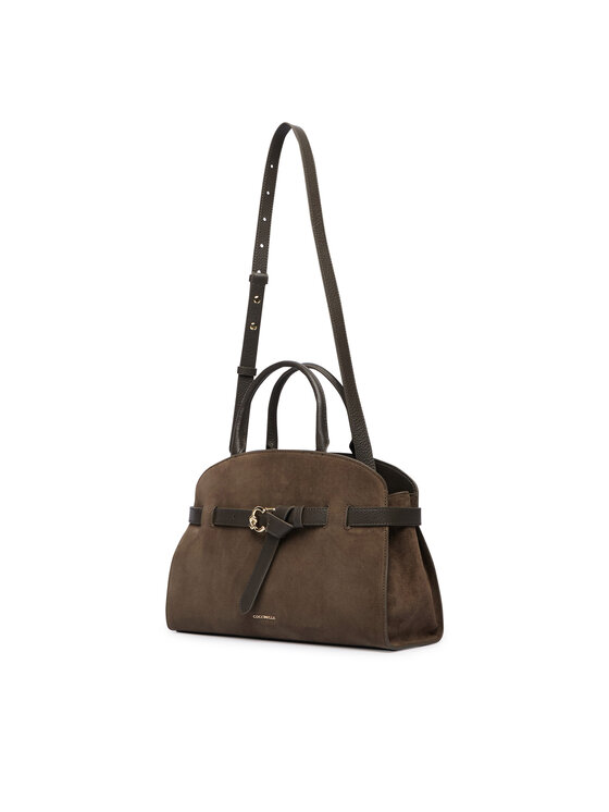Coccinelle Torebka Coccinelle TLB Coccinellesabine Suede Bi E1 TLB 18 04 01 Khaki