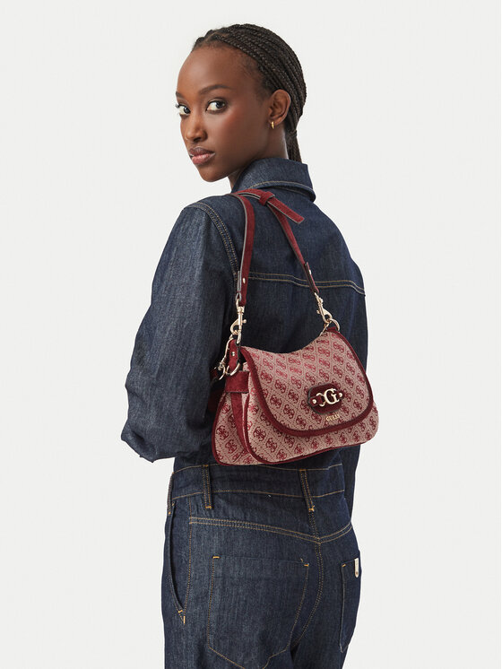 Guess Torebka Guess Samantha HWJG23 13190 Brązowy