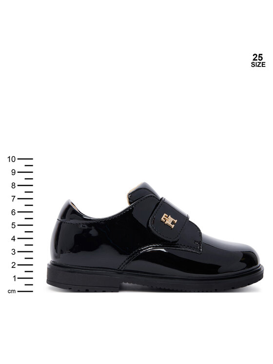 Tommy Hilfiger Pantofi Tommy Hilfiger Low Cut Velcro T1A4-35127-0774 Negru