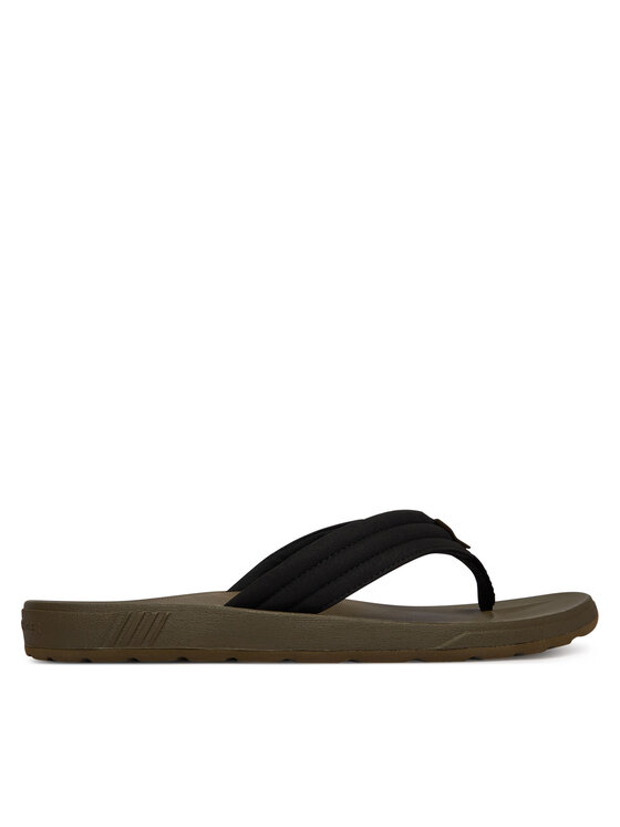 Tommy Hilfiger Infradito Tommy Hilfiger Molded Hilfiger Lth Beach Sandal FM0FM05802 Nero