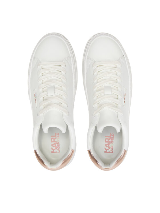 KARL LAGERFELD Sneakersy KARL LAGERFELD KL63420 Bílá