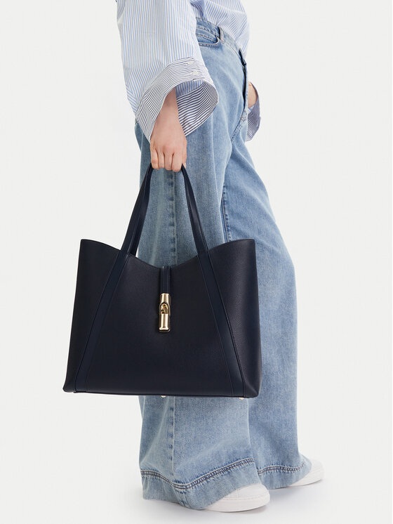 Furla Bolso Furla Goccia L WB01788 BX3353 KH 4852S Azul marino
