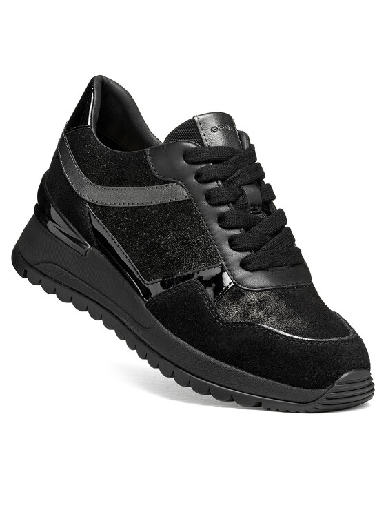 Geox Sneakersy Geox D Desya D6500A 0QM22 C9999 Černá
