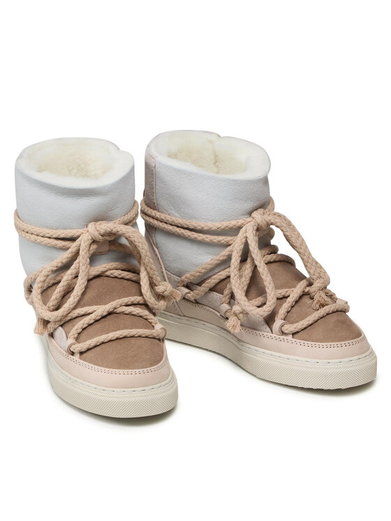 Inuikii Stivali da neve Inuikii Patchwork 70102-075 Beige