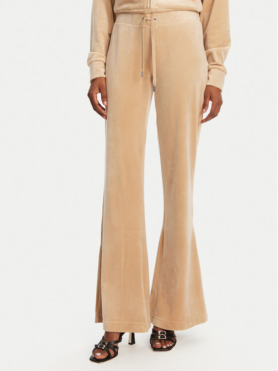 Juicy Couture Juicy Couture Sportinės kelnės Christine JCWBJ125304 Smėlio Flared Leg