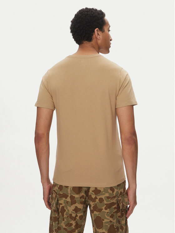Levi's® Levi's® T-shirt Original Housemark 56605-0261 Bež Standard Fit