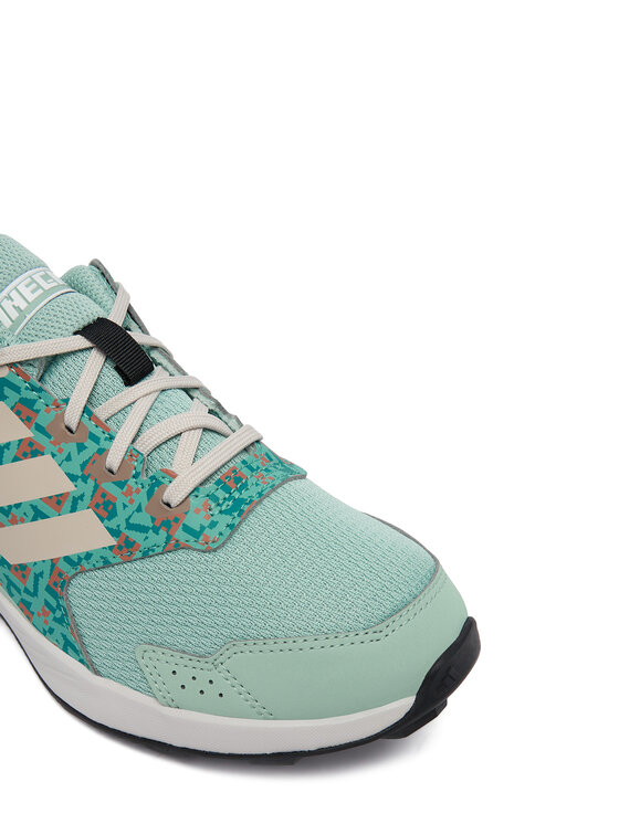 adidas Scarpe da trekking adidas Minecraft Terrex Tracefinder Trail Running Shoes Junior KK1742 Verde chiaro