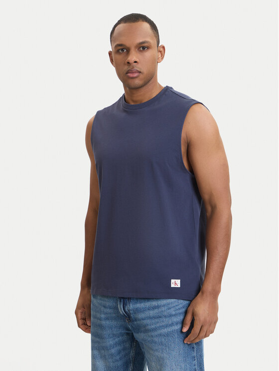 Calvin Klein Jeans Calvin Klein Jeans Camiseta sin mangas LV04RF273G Azul marino Slim Fit