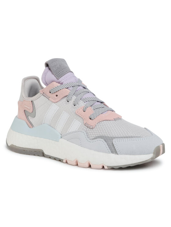 adidas Sneakersy adidas Nite Jogger W FV1328 Szary