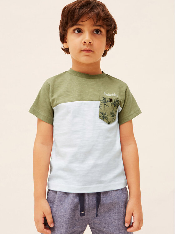 Mayoral Mayoral T-shirt 3006 Verde Regular Fit