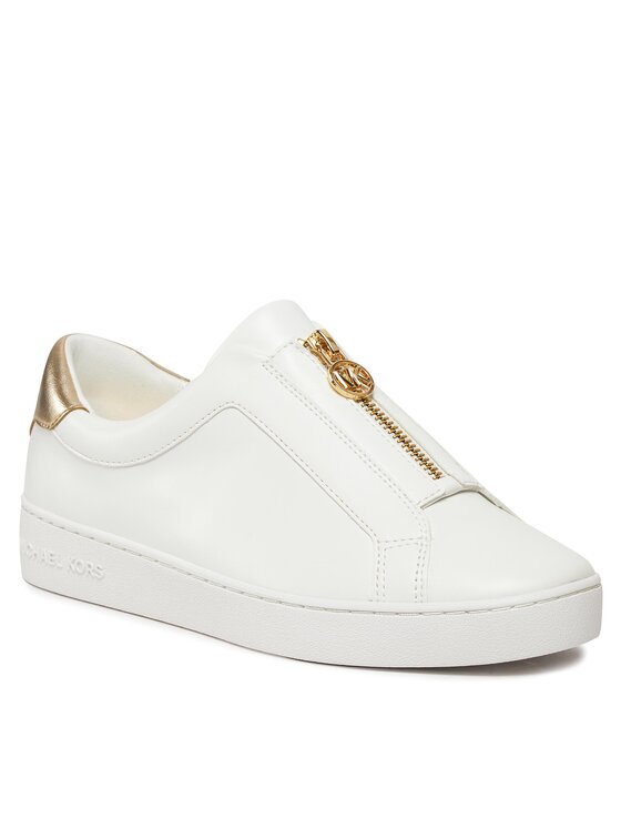 MICHAEL Michael Kors Superge MICHAEL Michael Kors Keaton Zip Slip On 43R4KTFP2L Bela