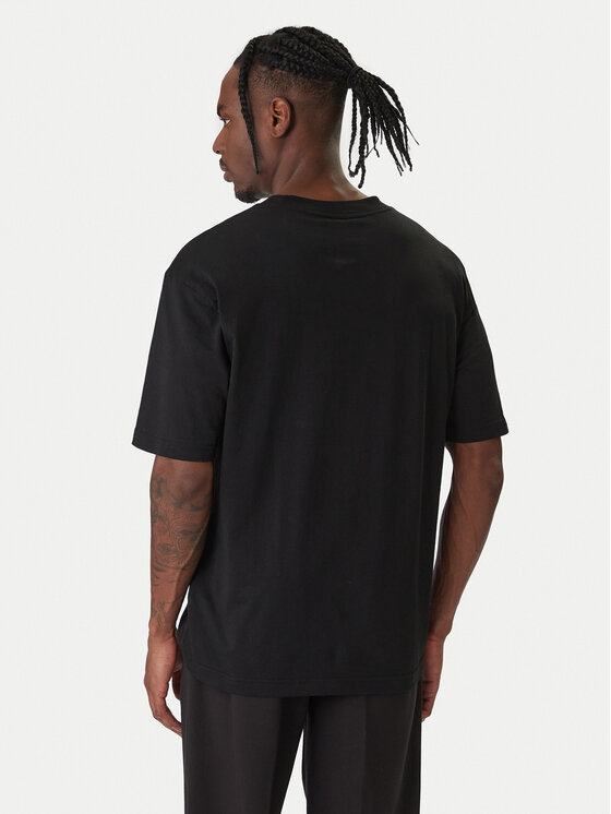 HUGO HUGO Camiseta Dodger 50553330 Negro Regular Fit