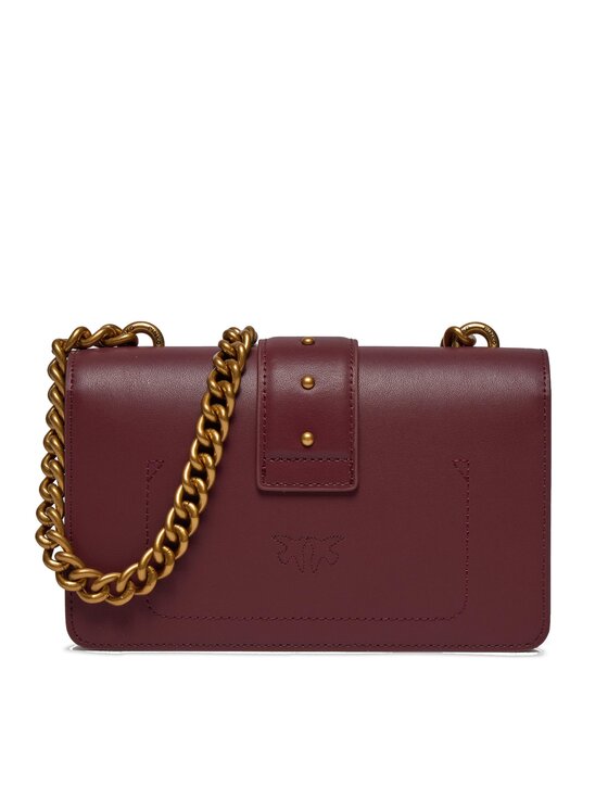 PINKO Soma Pinko Love One Mini C AI 23-24 PLTT 100058 A0F1 Bordo