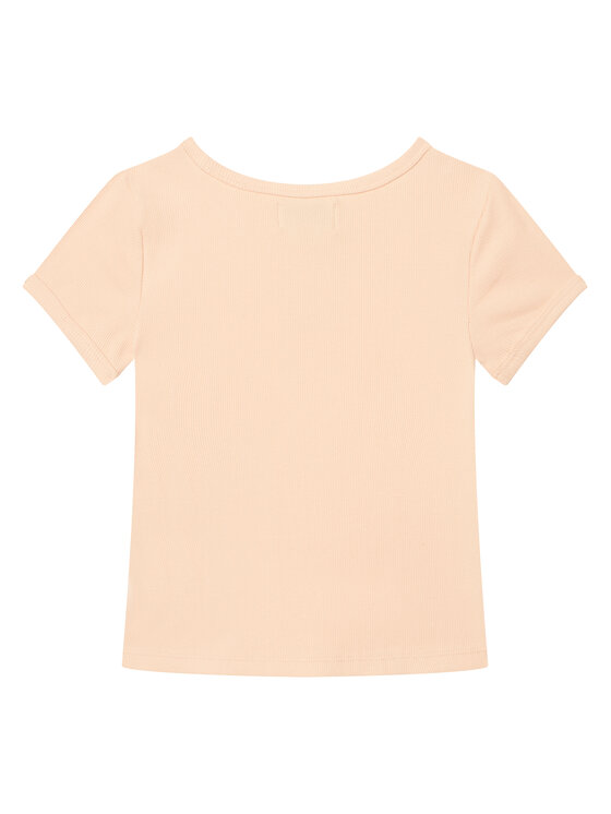 Calvin Klein Jeans Calvin Klein Jeans Camiseta Monologo LVCKSJB11G Naranja claro Regular Fit