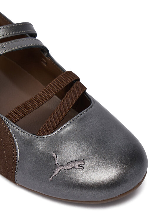 Puma Балетки Puma Speedcat Ballet Lux Wns 408197 01 Срібний