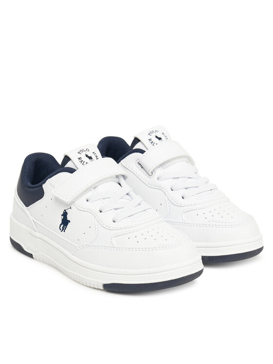 Polo Ralph Lauren Sneakersy Polo Ralph Lauren Masters Court II Ps RL03403102 Bílá