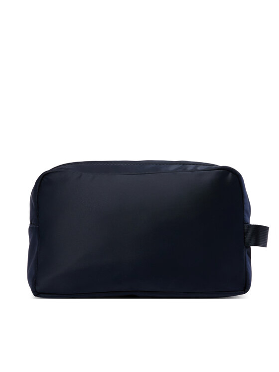 Tommy Hilfiger Kosmetyczka Tommy Hilfiger Enamel Flag Travel Washbag AM0AM14111 Granatowy