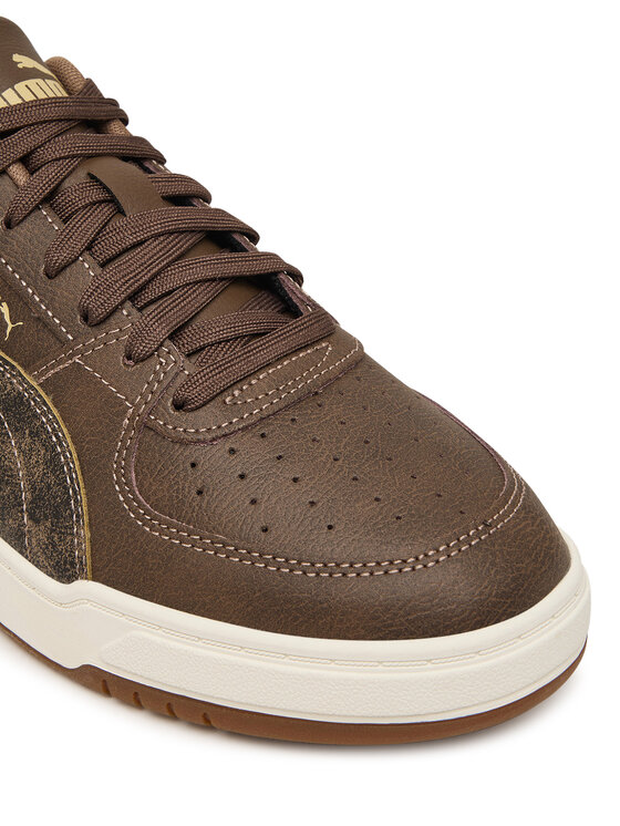 Puma Sneakersy Puma Puma Caven III Crafted Leather 407315 01 Hnědá