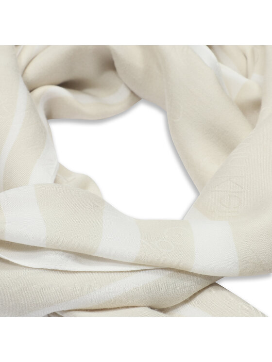 Calvin Klein Šál Calvin Klein Logo K60K610814 Sivá